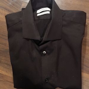 Calvin Klein, 16, 32/33 Black Dress Shirt!!